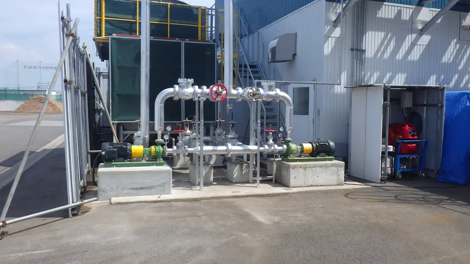 機器冷却水ポンプ増設工事 - 愛知県名古屋市における施工写真